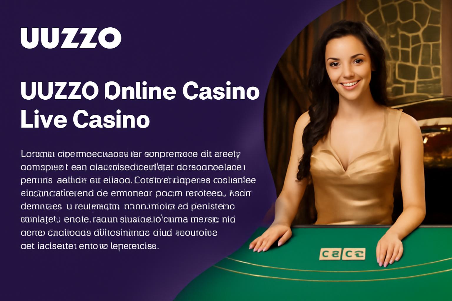 O UUZZO Live Casino lança promoções regularmente